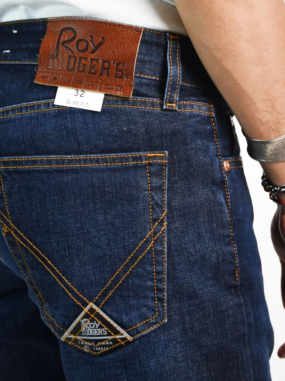517 MAN Denim Pater blu