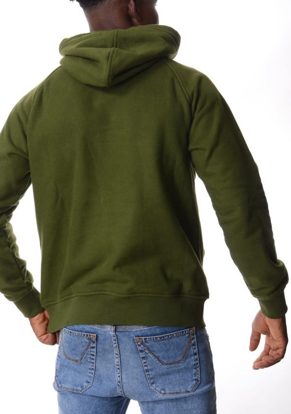 k way alban heavy fleece green cypress felpa k8133jw h11
