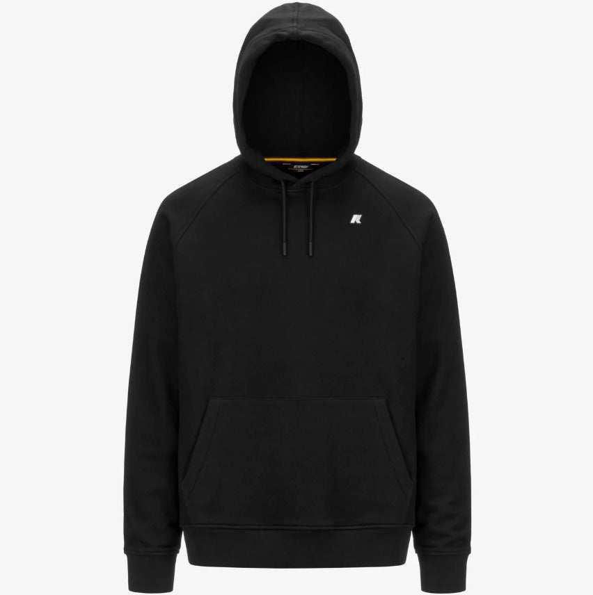k way alban heavy fleece black pure felpa k8133jw usy