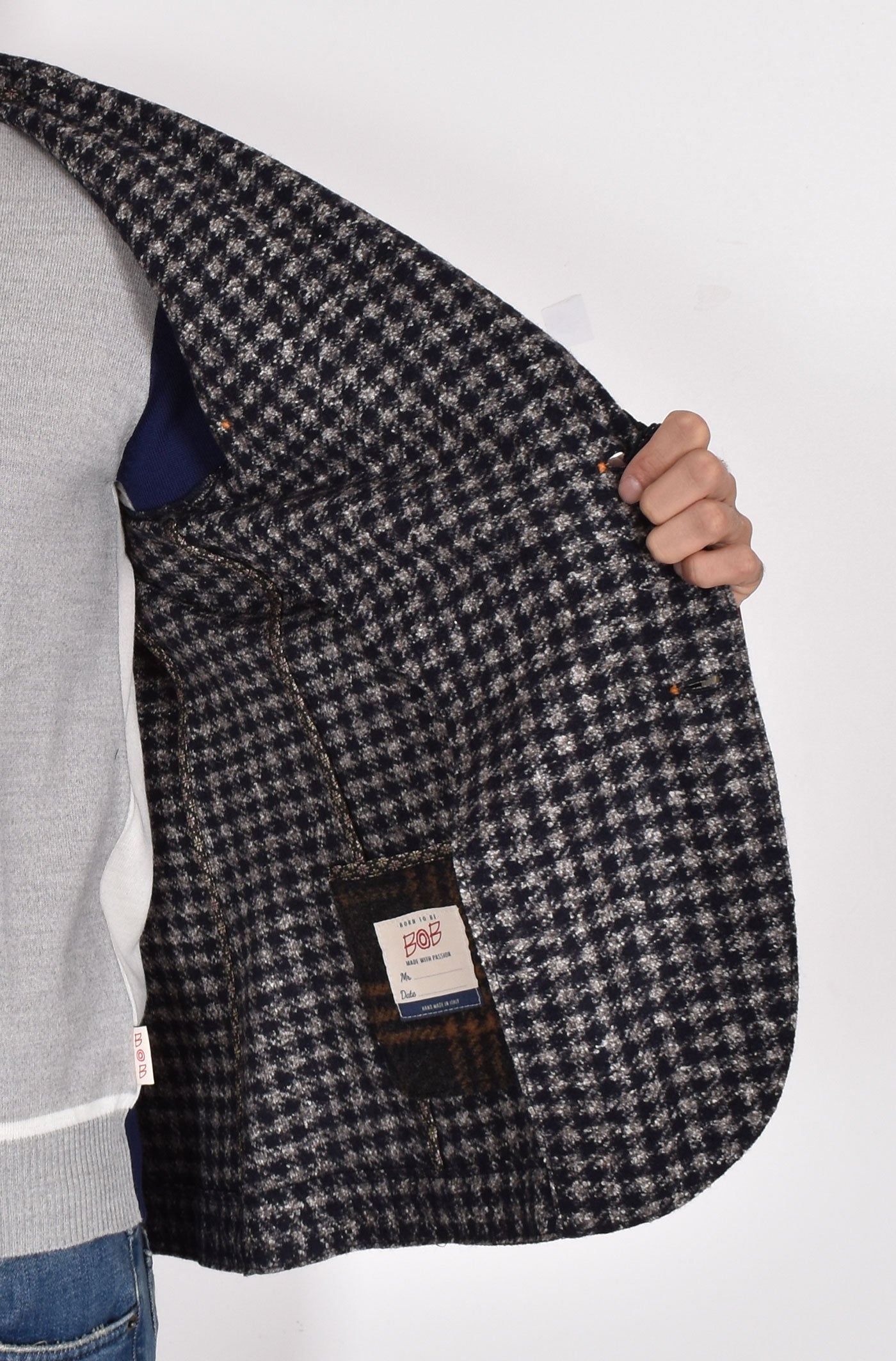 Giacca Monopetto Tasca Top