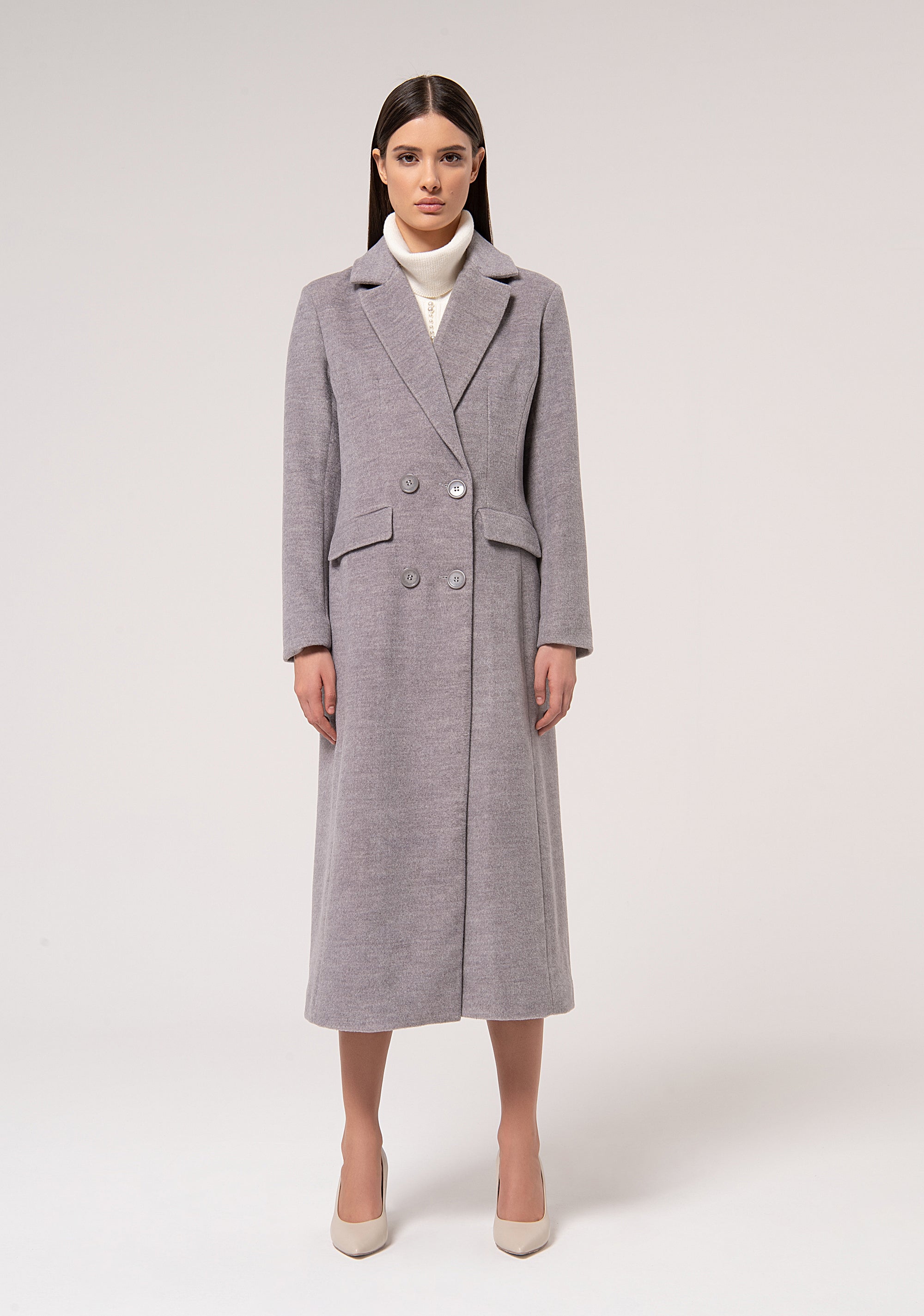 Long Coat GreyMelange