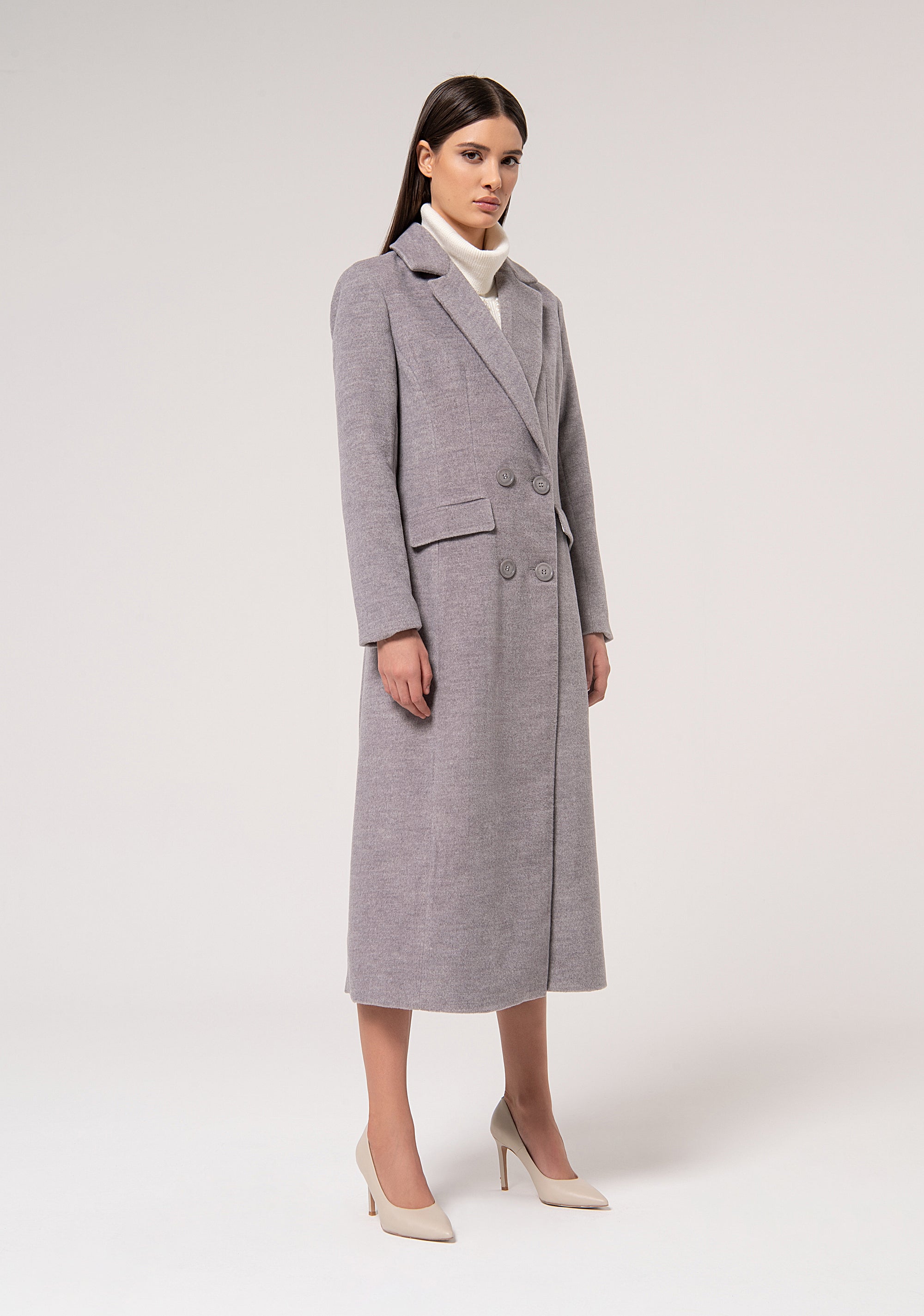 Long Coat GreyMelange