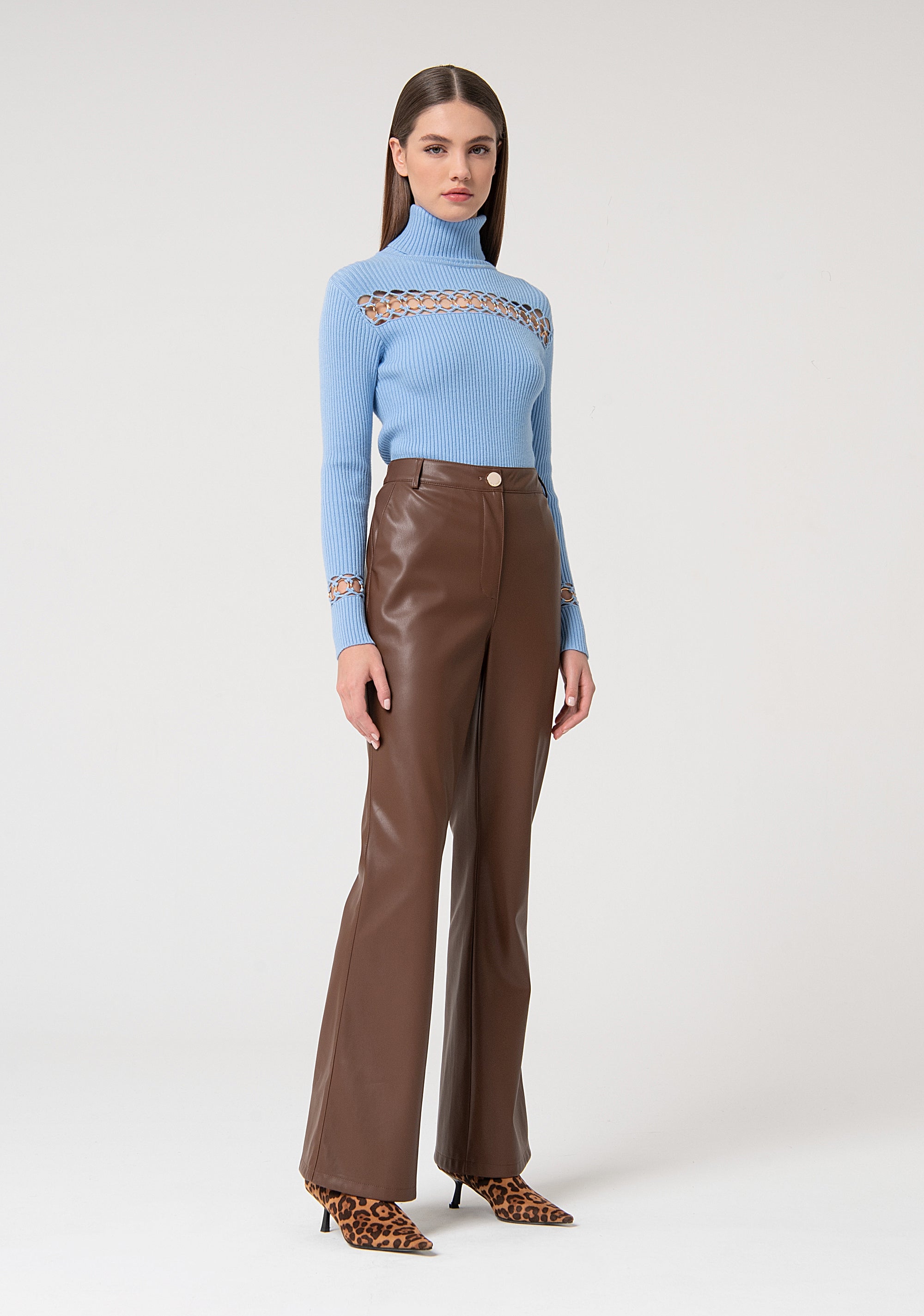 BootCut Pants Chocolate