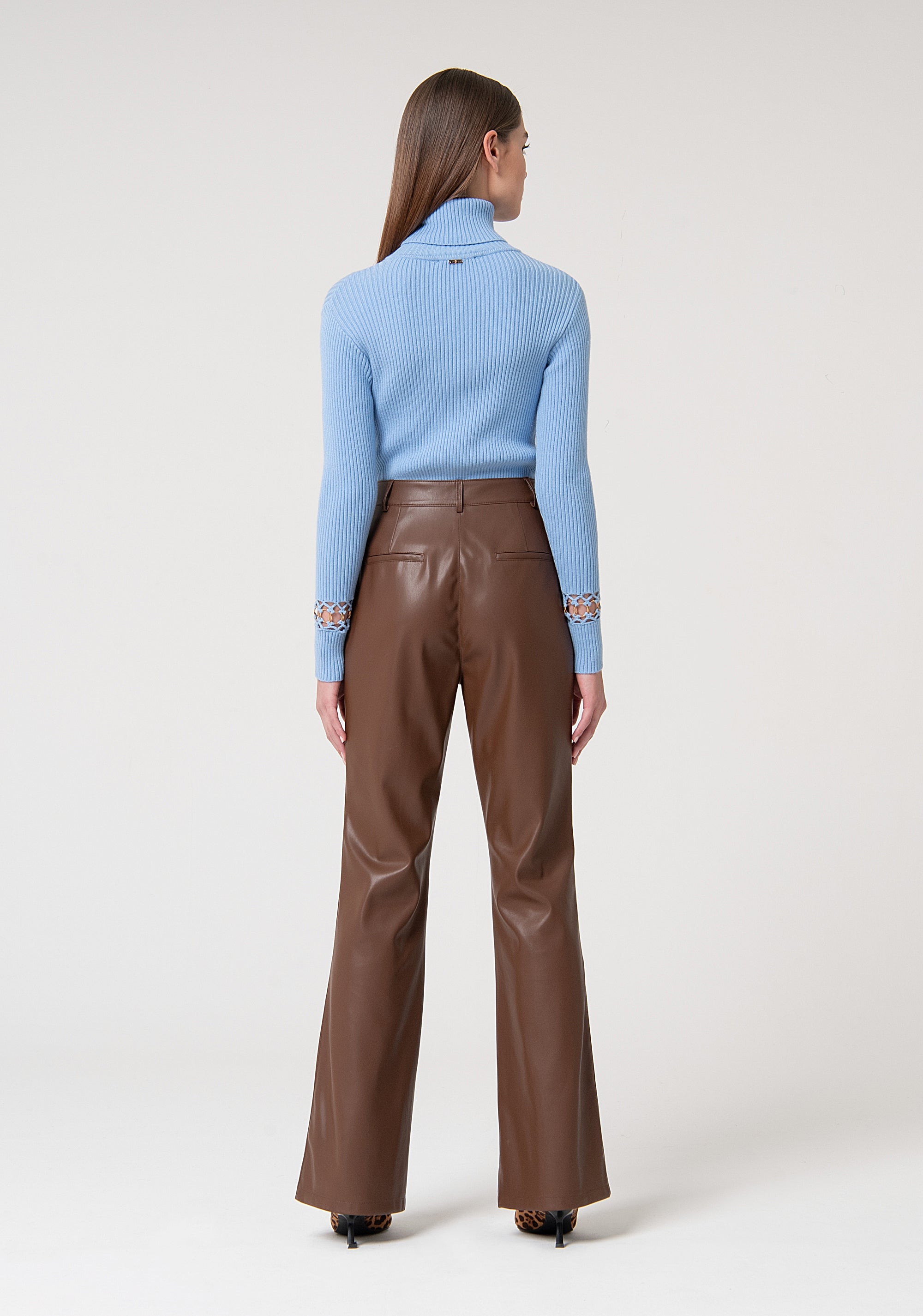 BootCut Pants Chocolate