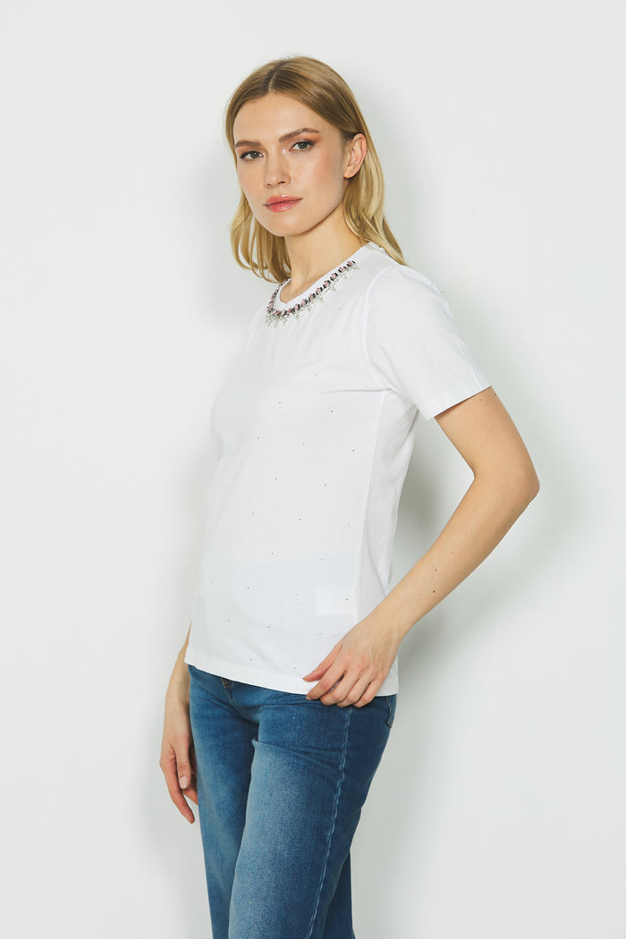 T-shirt Domenica White