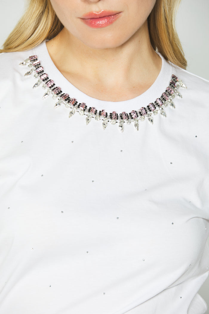 T-shirt Domenica White