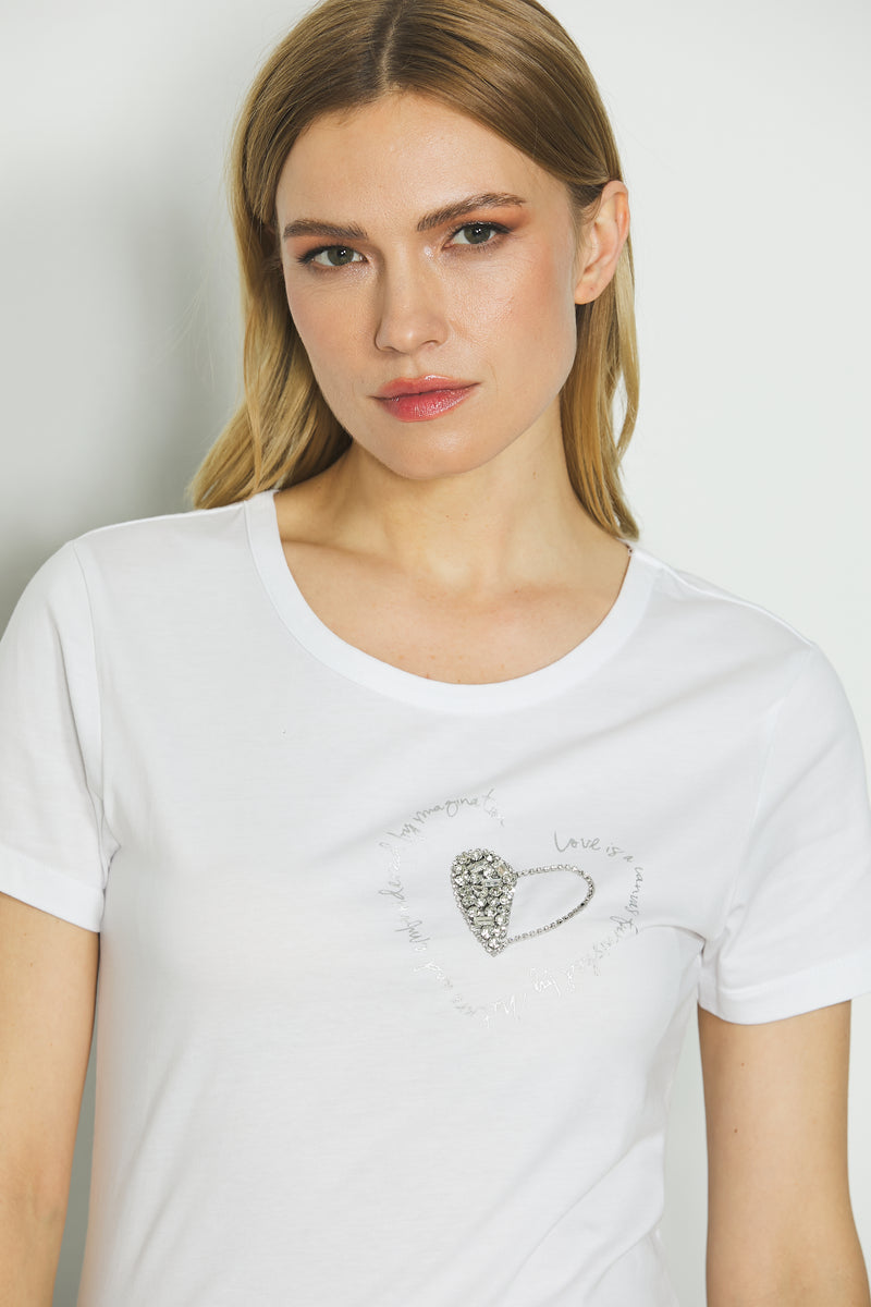 T-shirt Palmira White