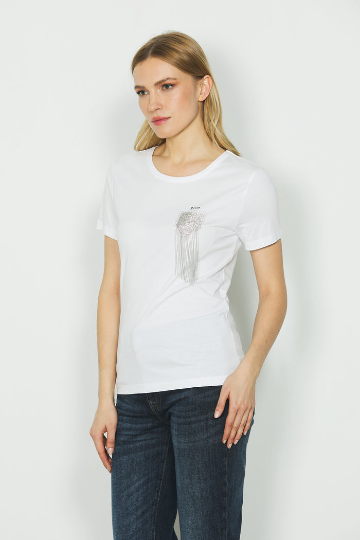 T-shirt Kalpana White