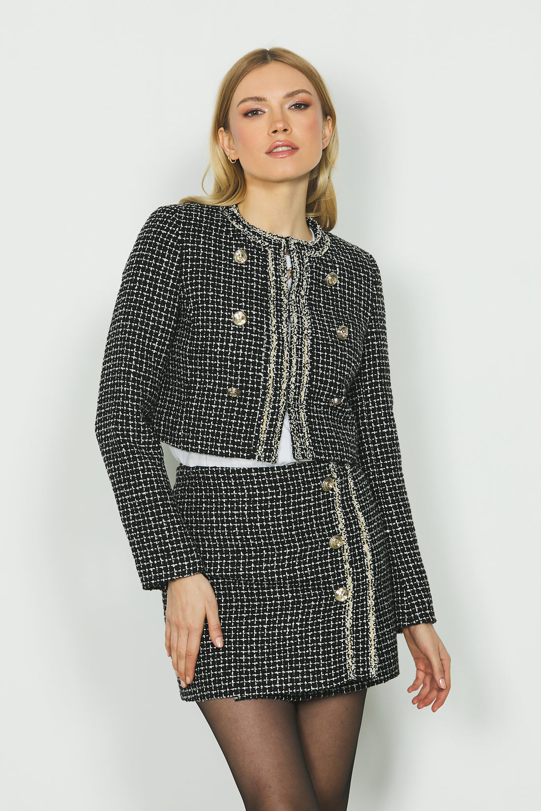 Giacca Violante Corta Chanel Black