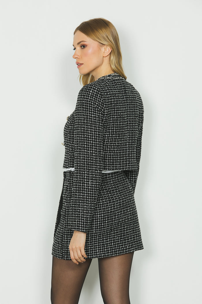 Giacca Violante Corta Chanel Black