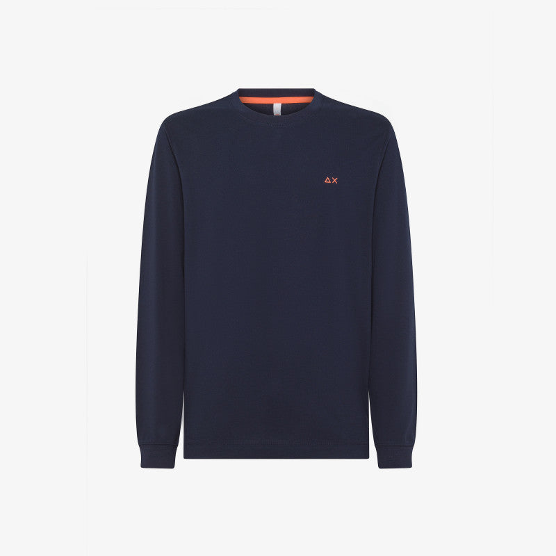 T-shirt Solid Navy Blue