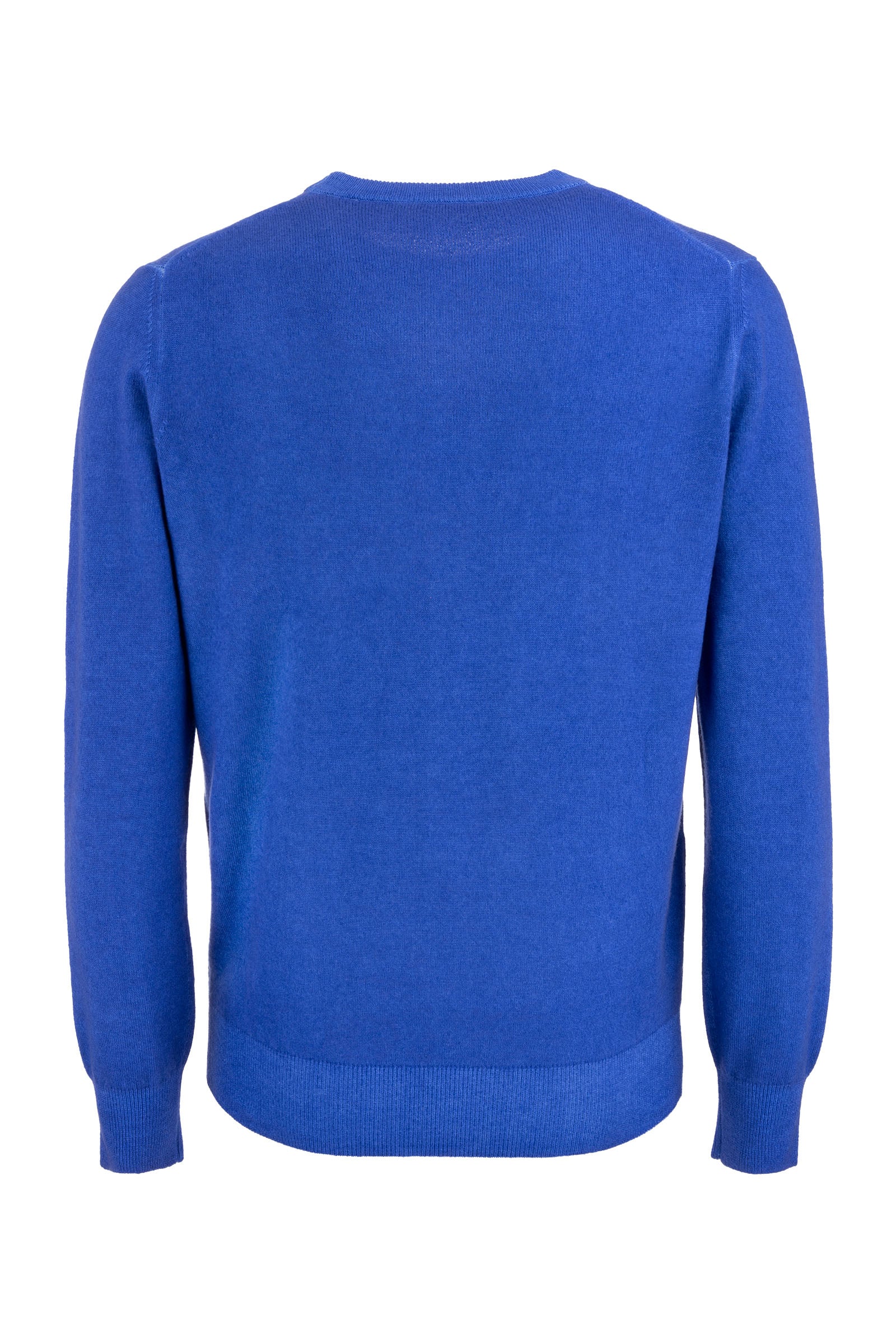 Girocollo Rasato 100% Cachemire Bluette