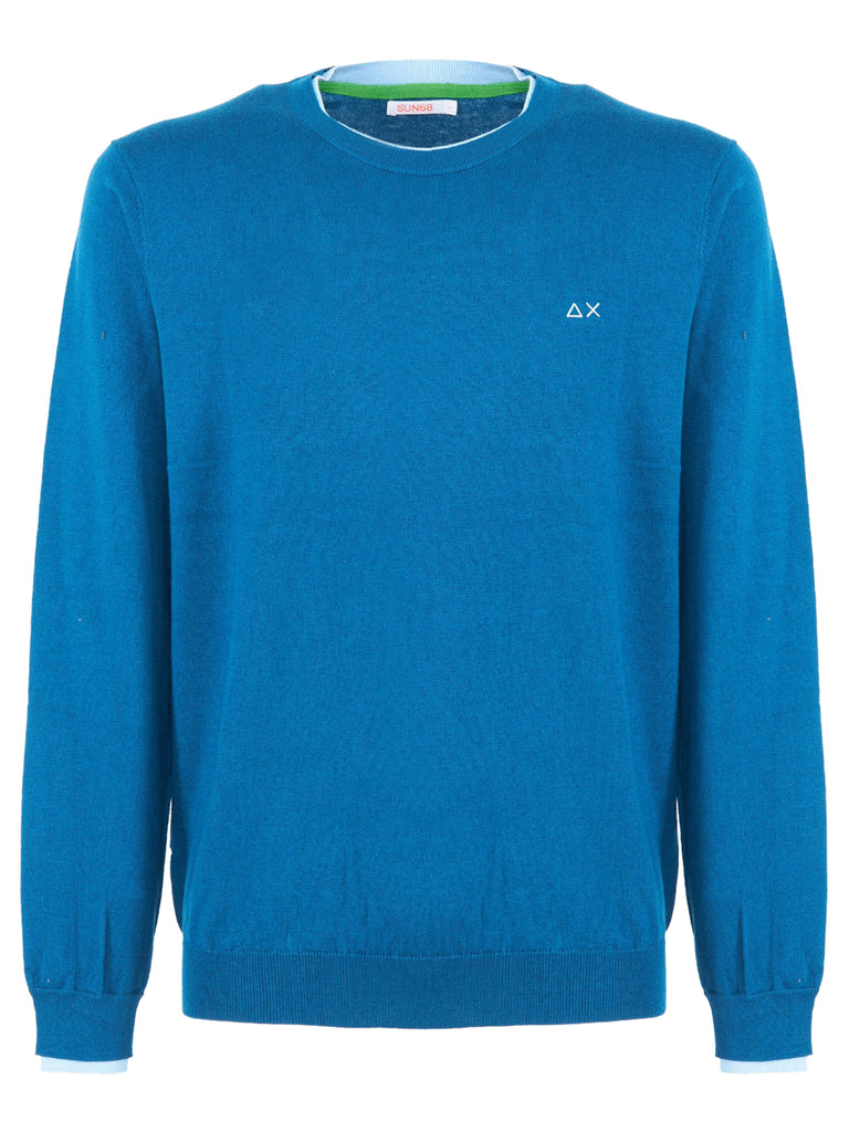 Round Double Rib Blue Profondo