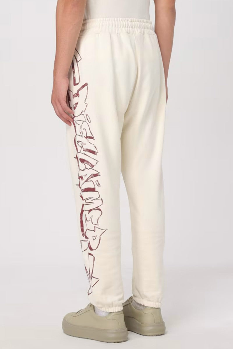 Pantalone In Felpa Latte