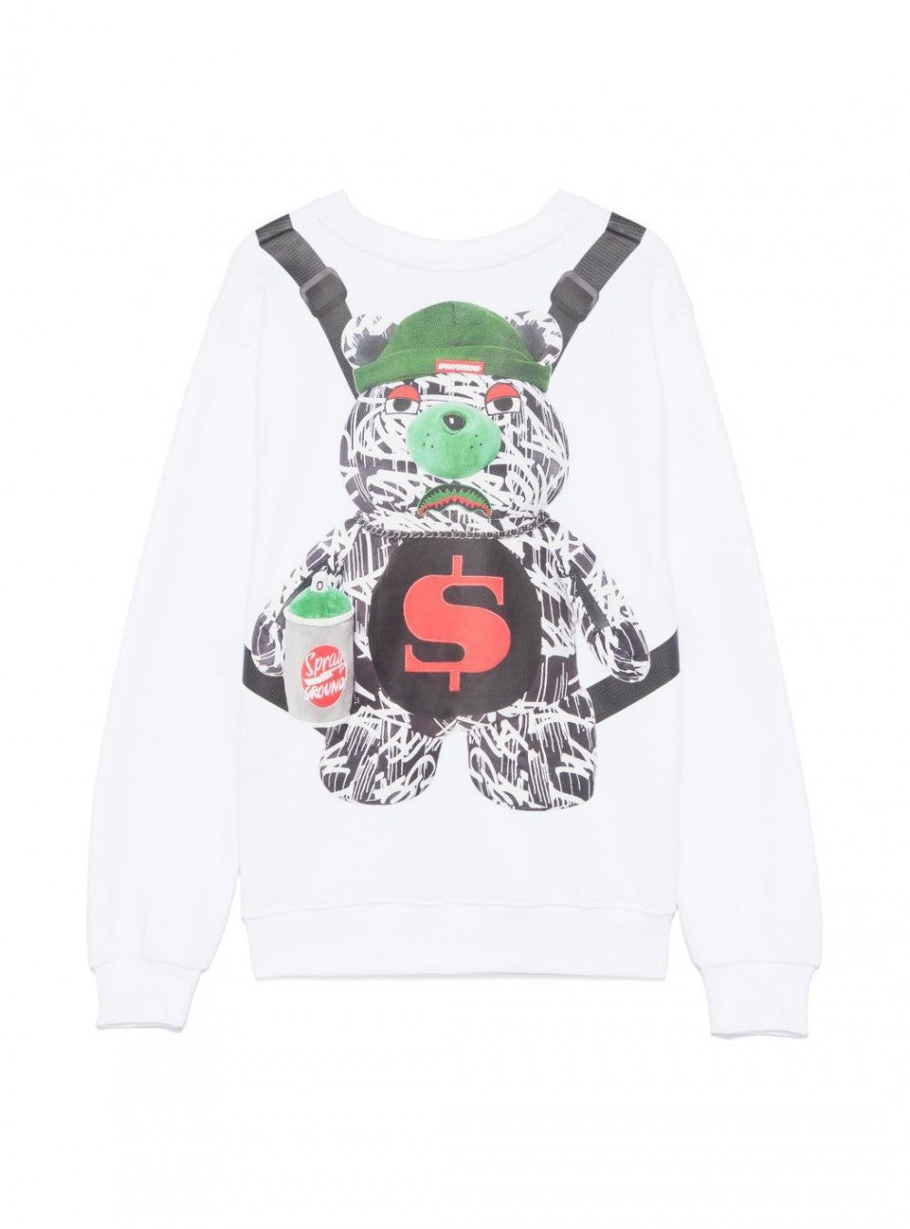 TEDDYBEAR BACKPACK CREW NECK