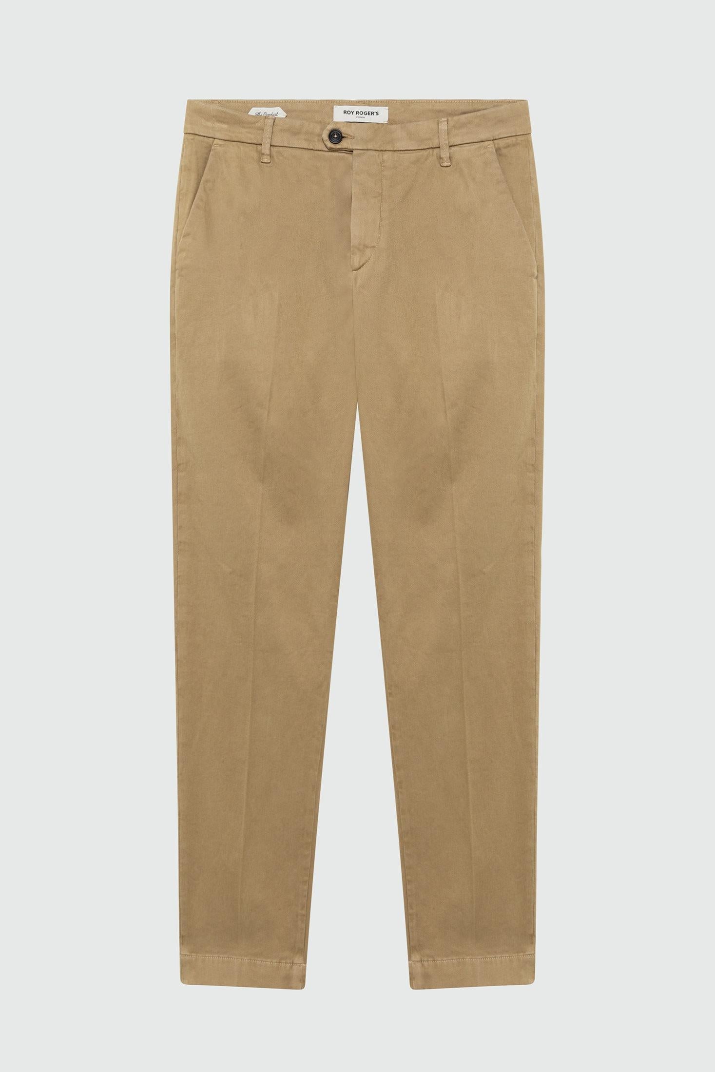 ROY ROGER'S PANTALONE CHINO CONDUIT BEIGE RRU90120C8700112 C0005 ROY ROGER'S