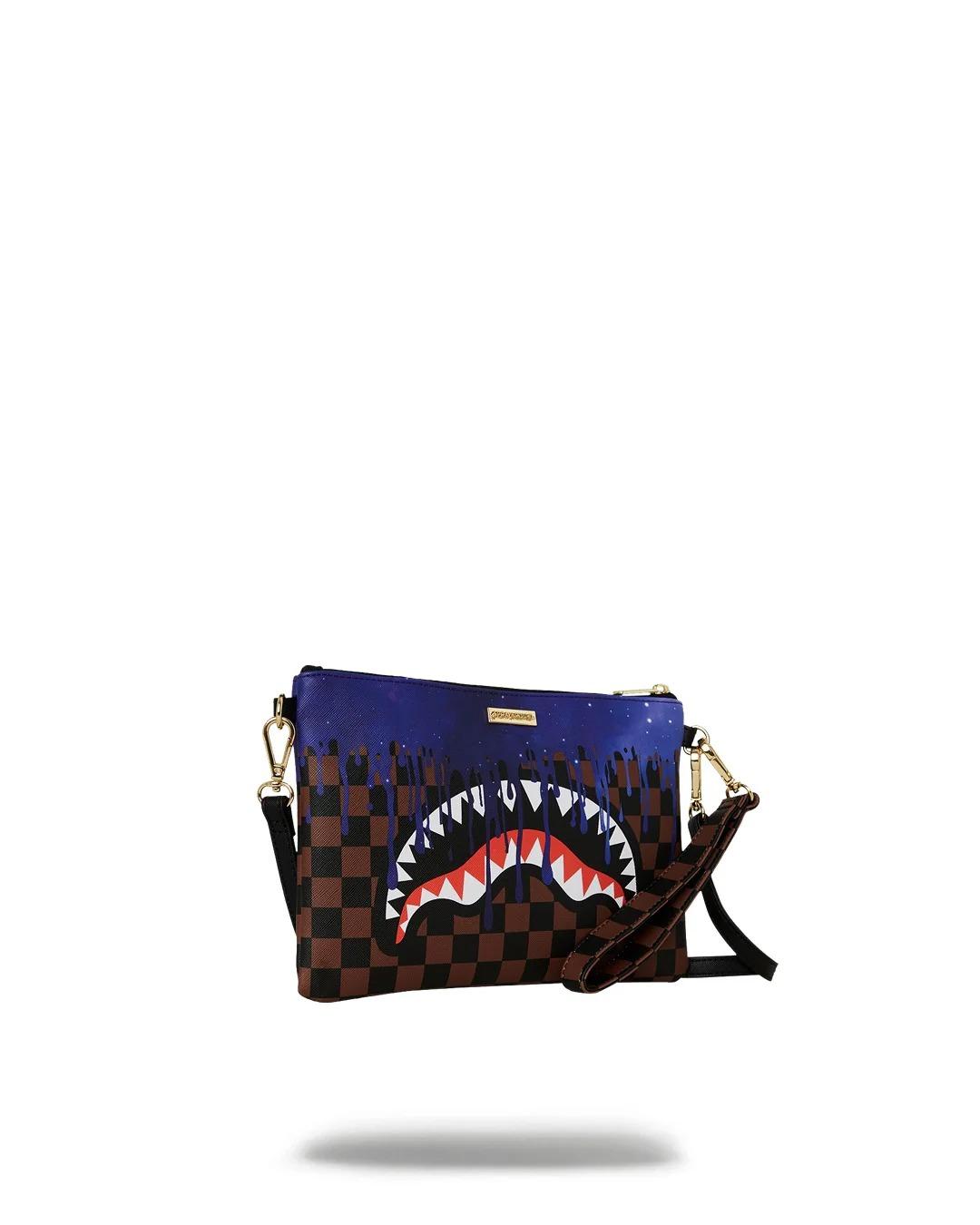 Pochette lost in space drip crossover clutch 910B8038NSZ VIOLA SPRAYGROUND
