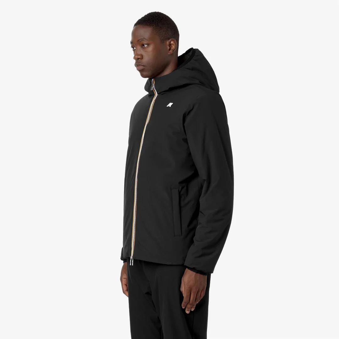 JACK ST WARM REVERSIBLE<BR/>BLACK PURE-GREEN BLACKISH K6128VW AH3 K-WAY