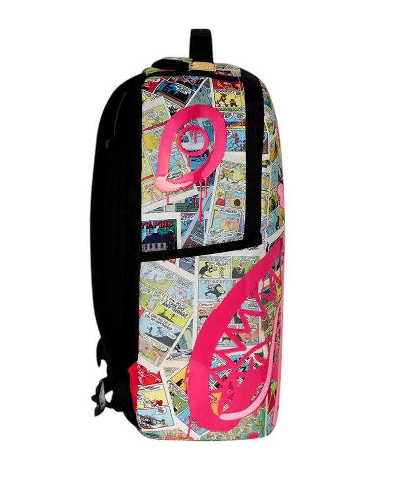 SPRAYGROUND ZAINO PINK PANTHER PAINTING SHARKMOUTH DLXR BACKPACK 910B7414NSZ MULTICOLOR SPRAYGROUND