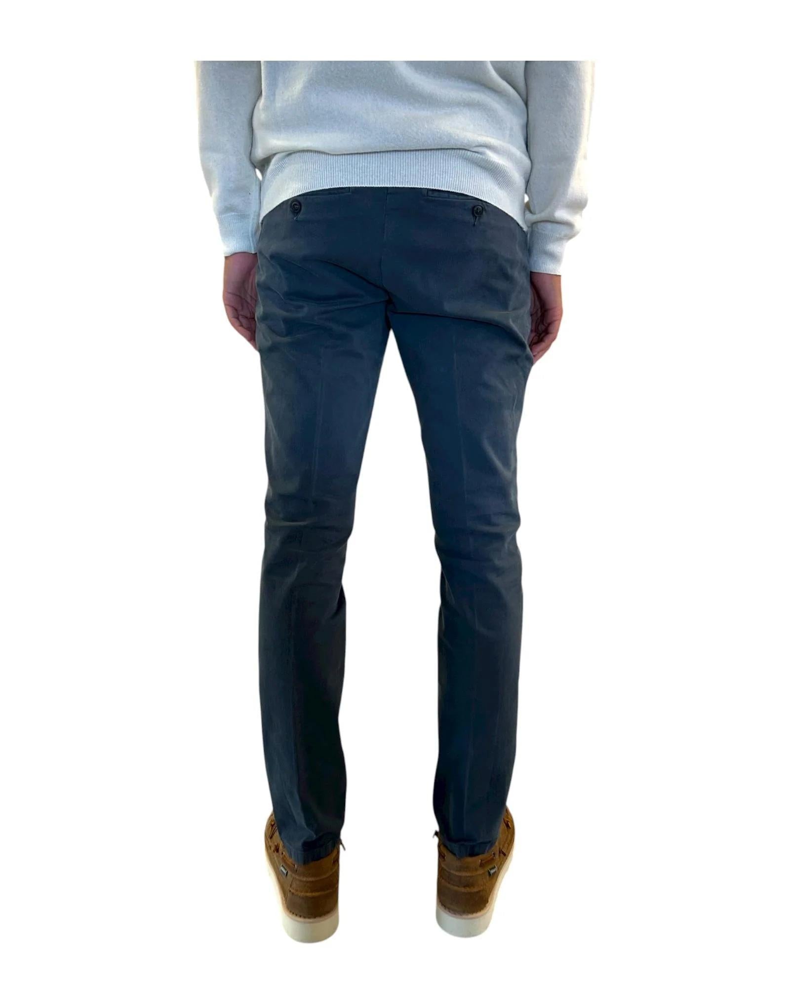 ROY ROGER'S PANTALONE NEW ROLF IN GABARDINA DOLOMITE RRU013C8700112 C0238 ROY ROGER'S