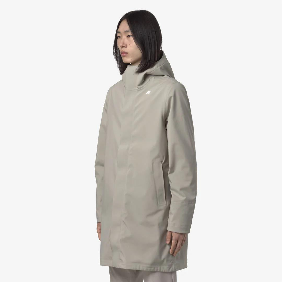 THOMAS BONDED<BR/>BEIGE CASHMERE-BLUE DEPTH K7126WW B2A K-WAY