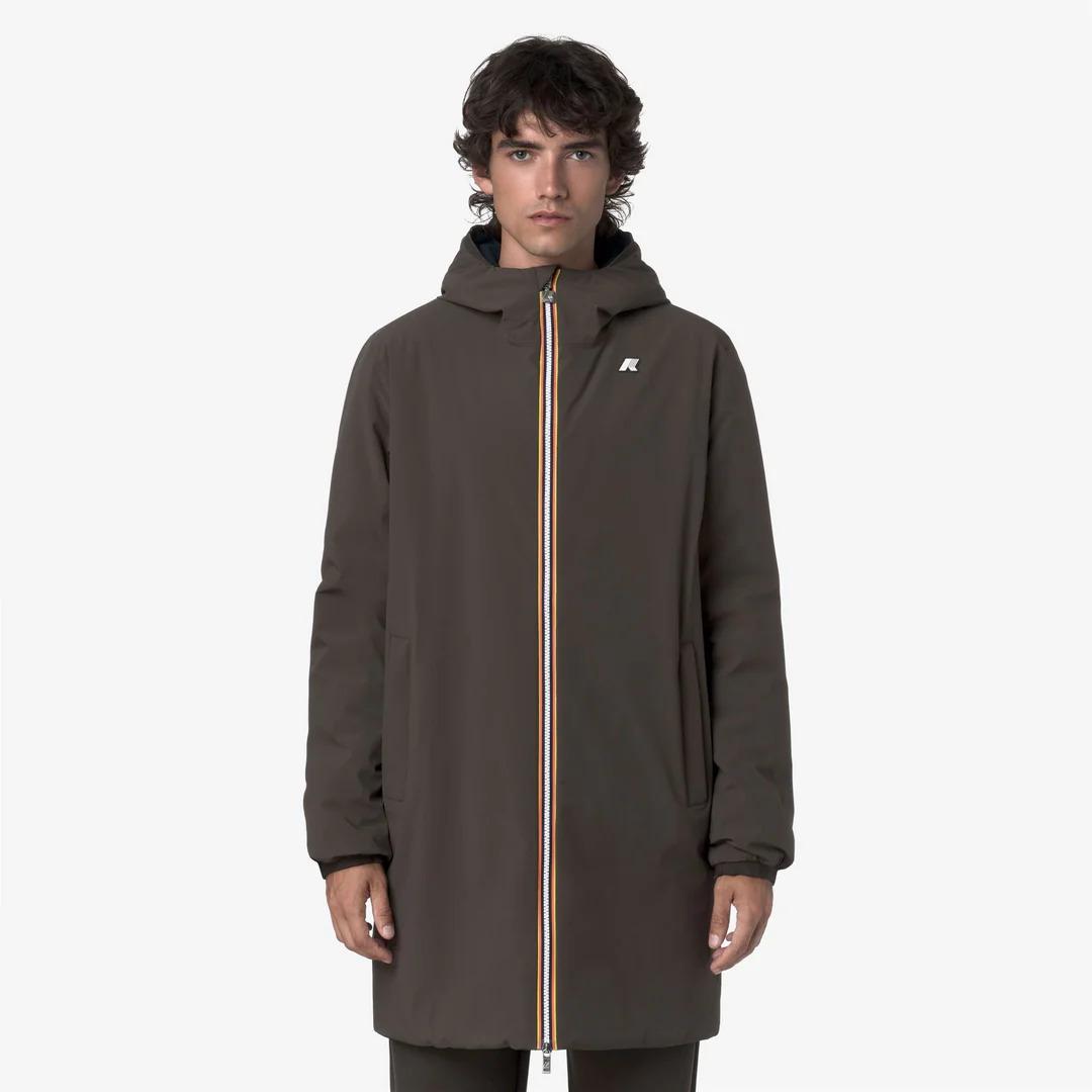 JACOB ST WARM REVERSIBLE<BR/>BLACK OLIVE-BLUE DEPTH K6128WW B3A K-WAY