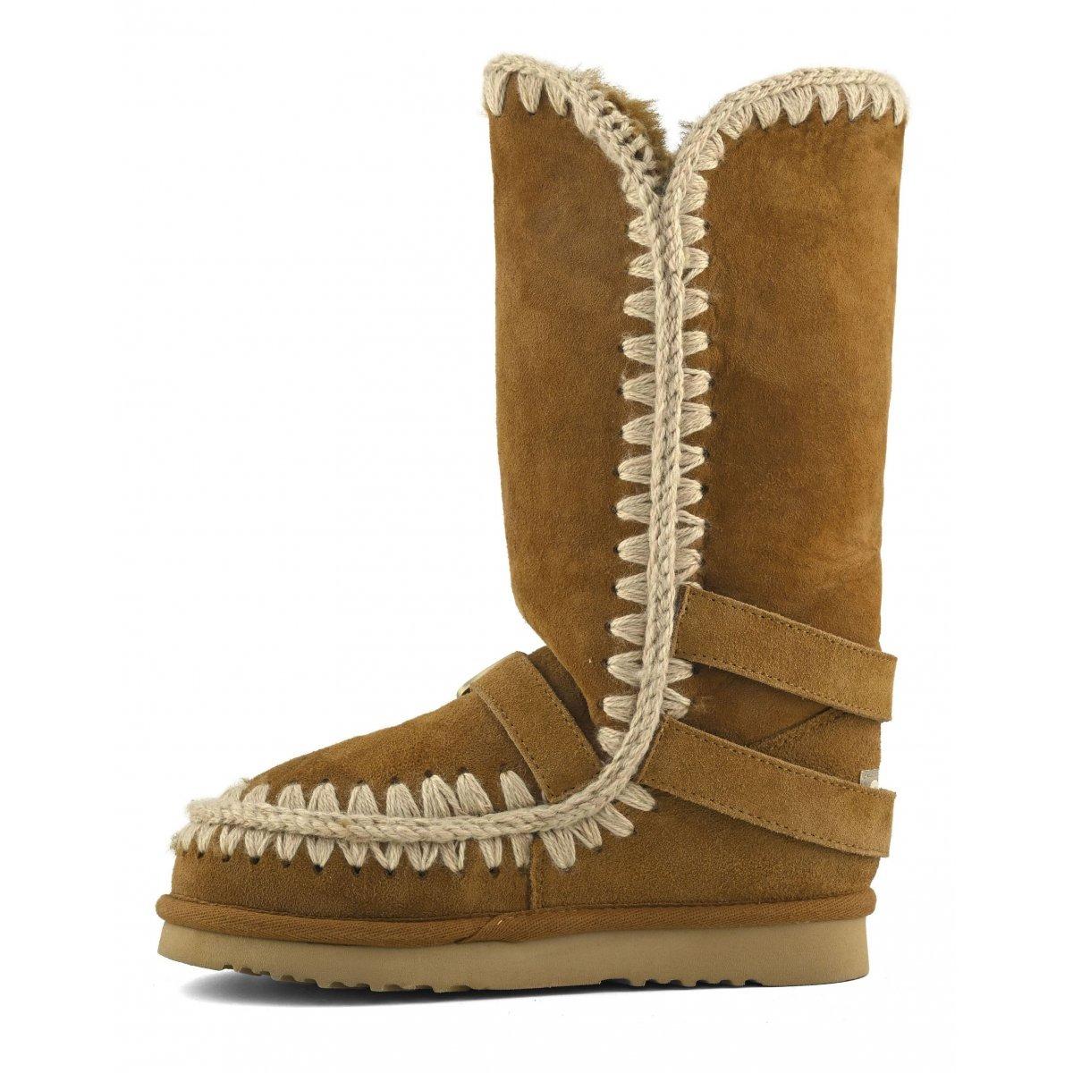 Eskimo 40 buckle straps Cognac F25-MU.FW101137A COG MOu
