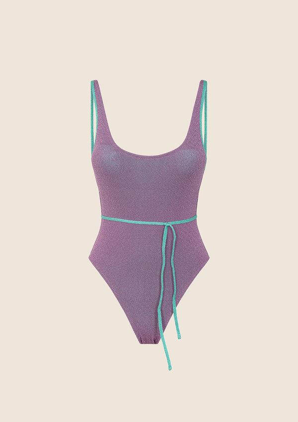 Monokini Donna F**K Lilla 0933-LC