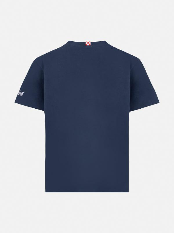 T-shirt in cotone con stampa St. Barth Bad Boy TSH0001 00055H MC2 SAINT BARTH