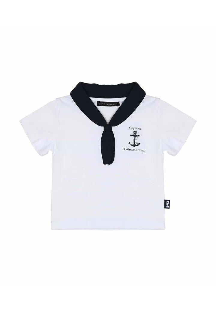 T-shirt DANIELE ALESSANDRINI da BAMBINO - WHITE