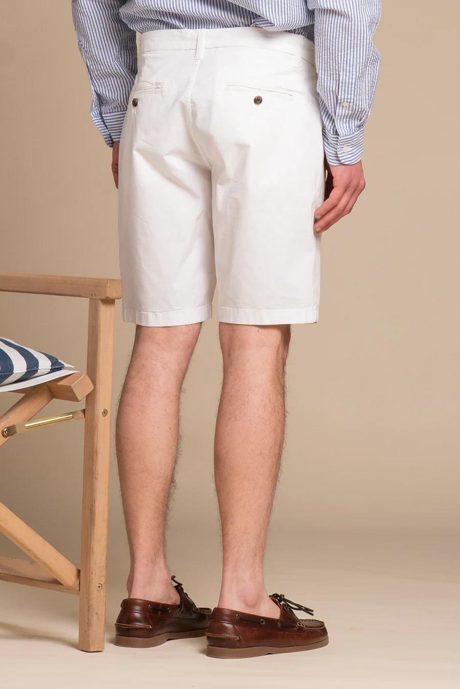 Bermuda Impure chino short comf. twill stretch white