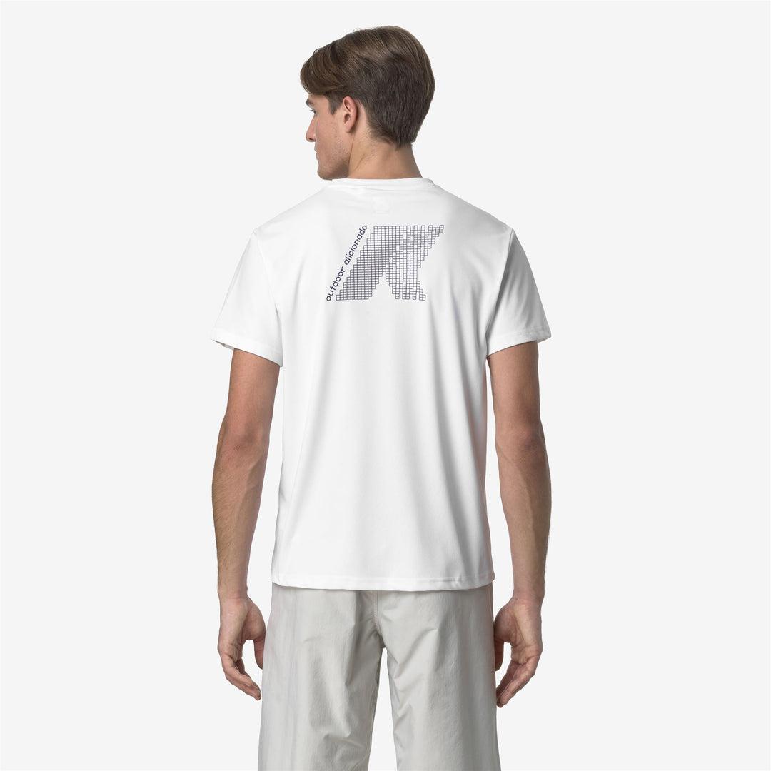 T-shirt Graphite White