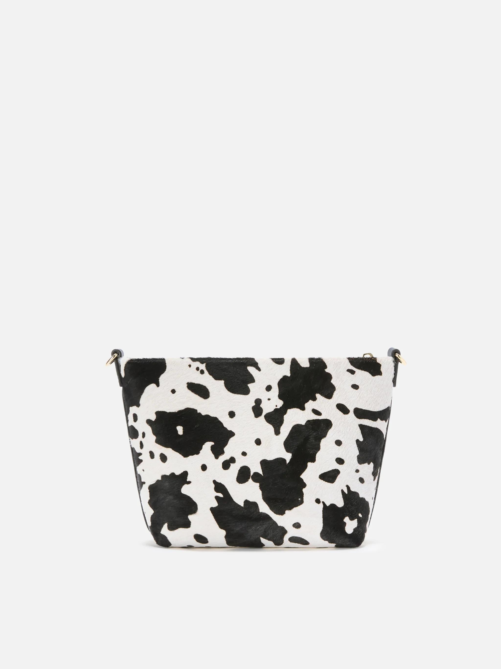 Borsa a spalla Aline Bag in pelle spazzolata e cavallino muccato ALI0034 00509I MC2 SAINT BARTH