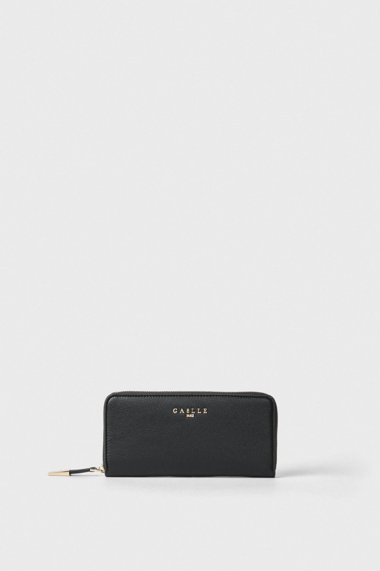 Regular Zip Around Bottalato  Nero - Gaëlle Paris GAACW02319-MTTW0002 NE01 GAELLE