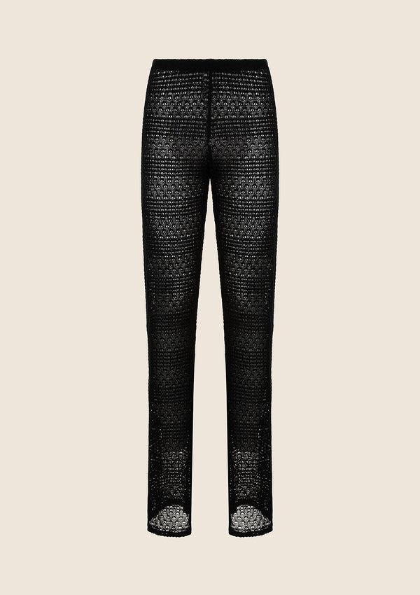 Pantalone Zampa Donna F**K Nero 0725-BK