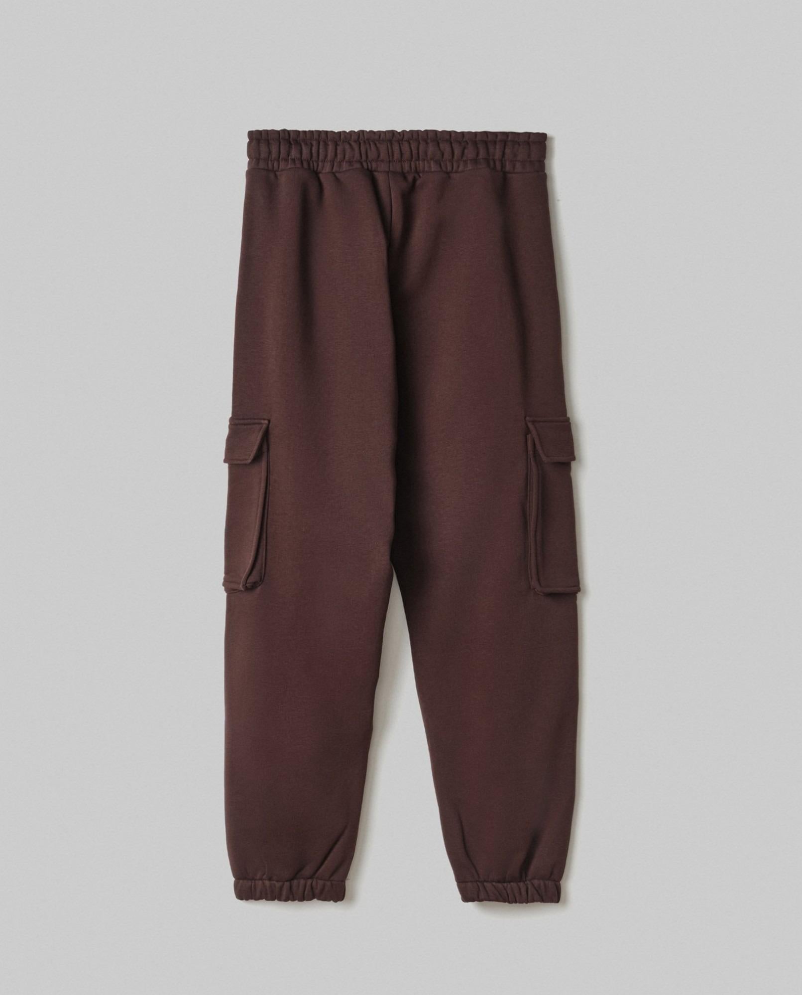 Pantalone Basico Con Tasconi In Felpa Moro HINNOMINATE HMAABM01376-TMTF0012 MA03 HINNOMINATE