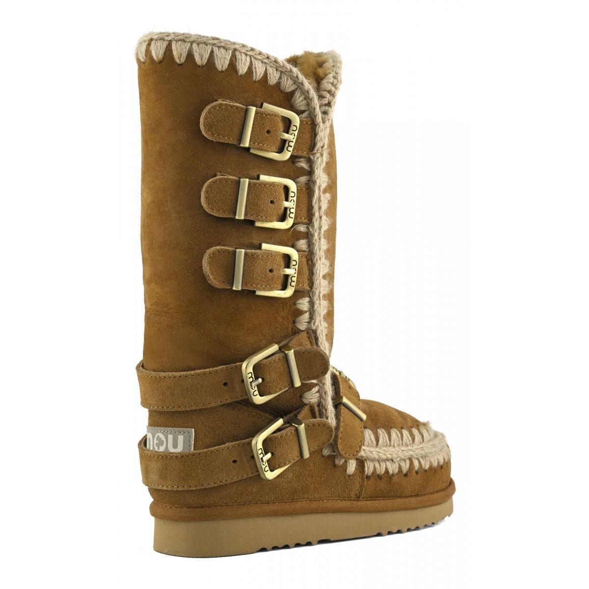 Eskimo 40 buckle straps Cognac F25-MU.FW101137A COG MOu