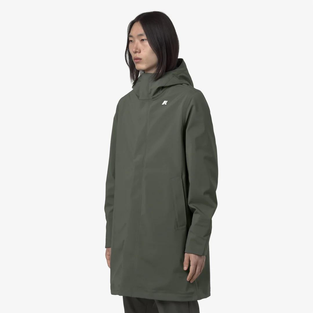 THOMAS BONDED<BR/>GREEN BLACKISH-BLUE DEPTH K7126WW AF0 K-WAY