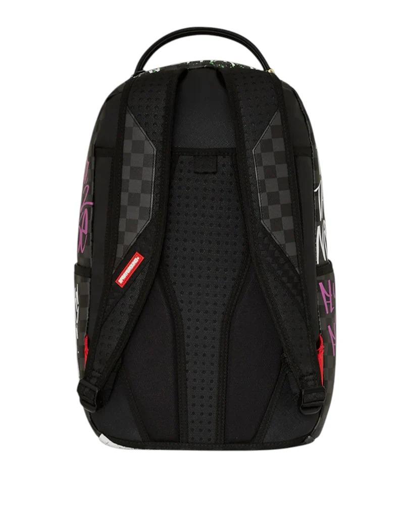 SPRAYGROUND ZAINO SPRAY POETRY NEW VERSION DLXV BACKPACK 910B7783NSZ BLACK SPRAYGROUND