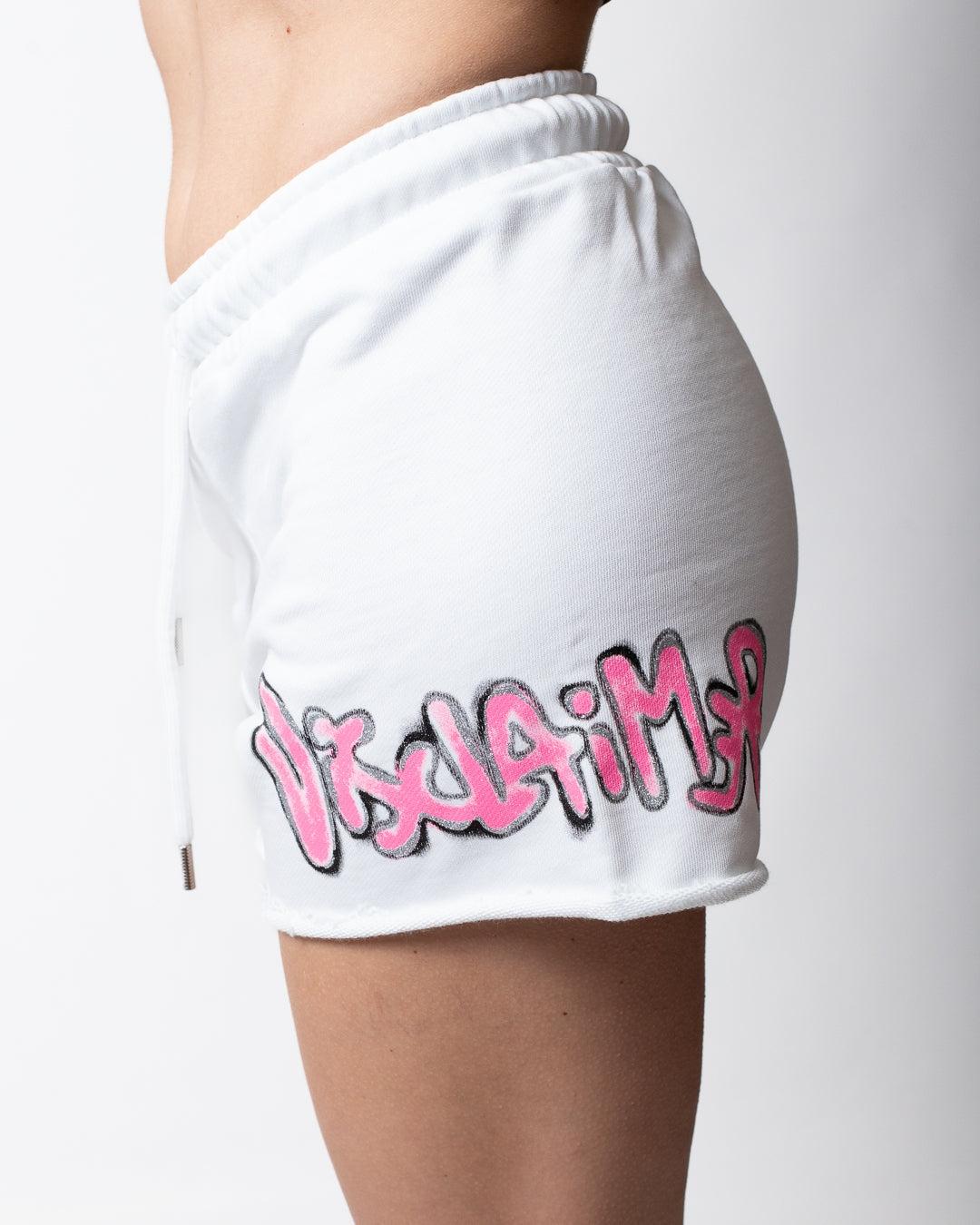 Short In Felpa Bianco