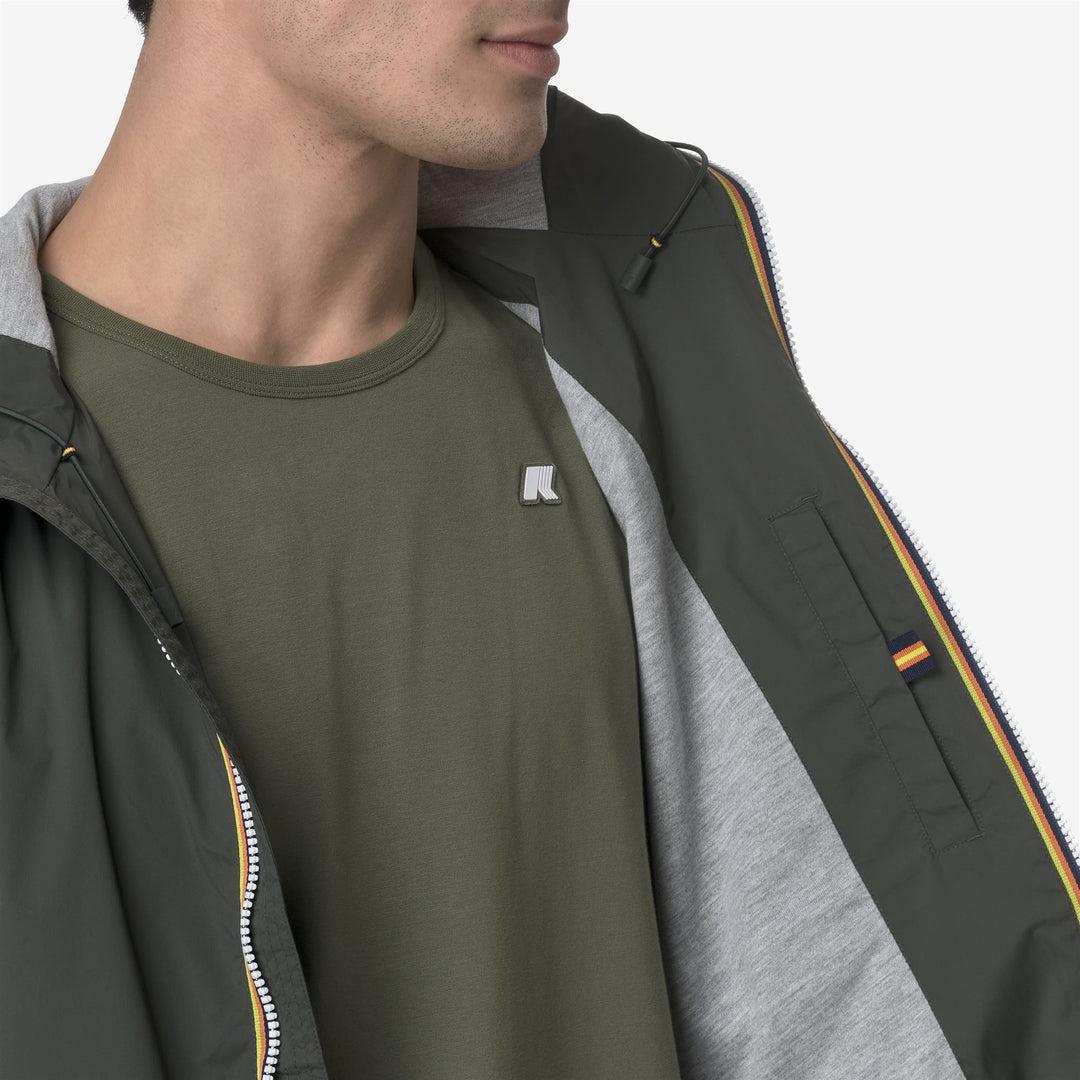 JACK STRETCH NYLON JERSEYGREEN BLACKISH