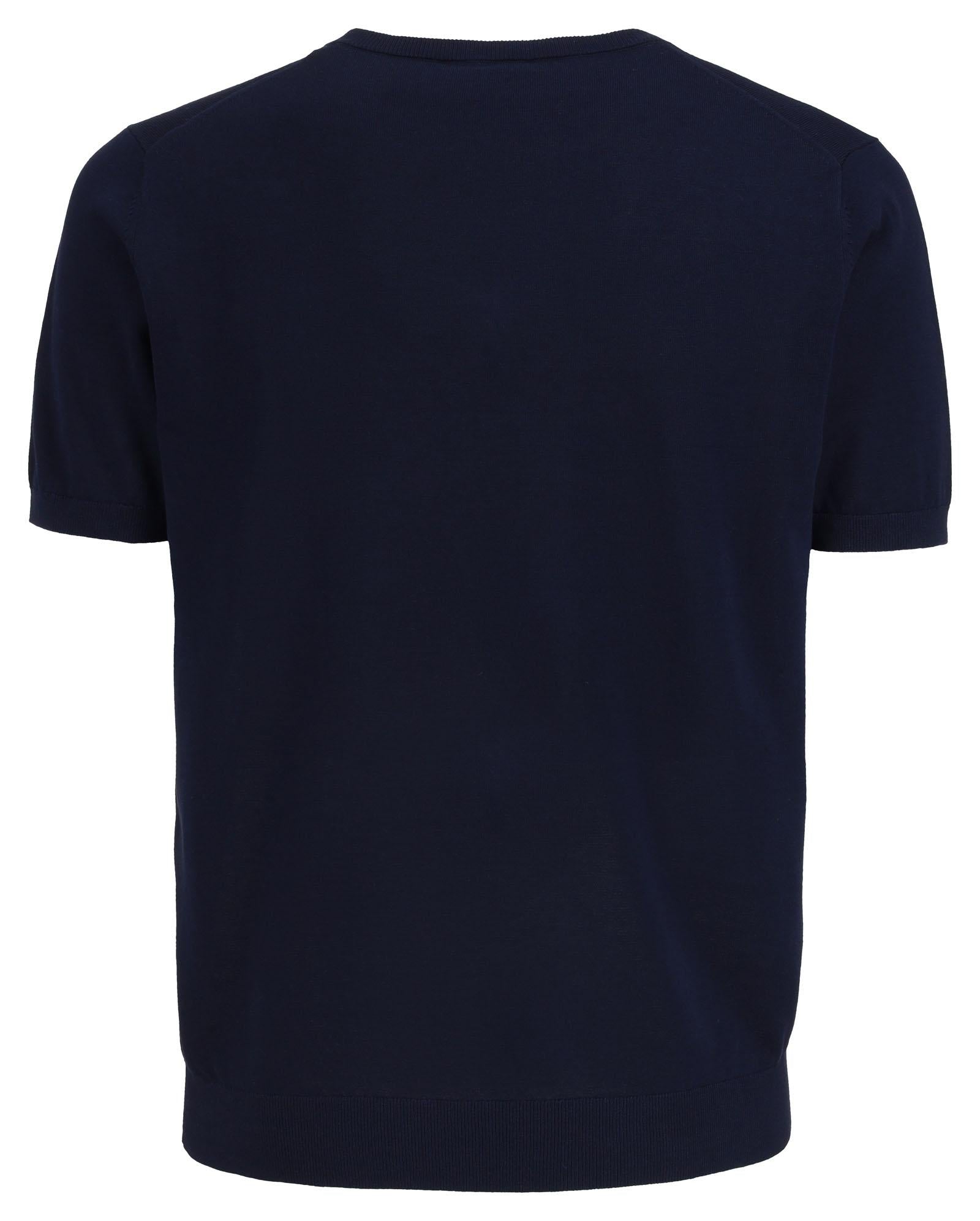 Maglia a maniche corte In cotone blu
