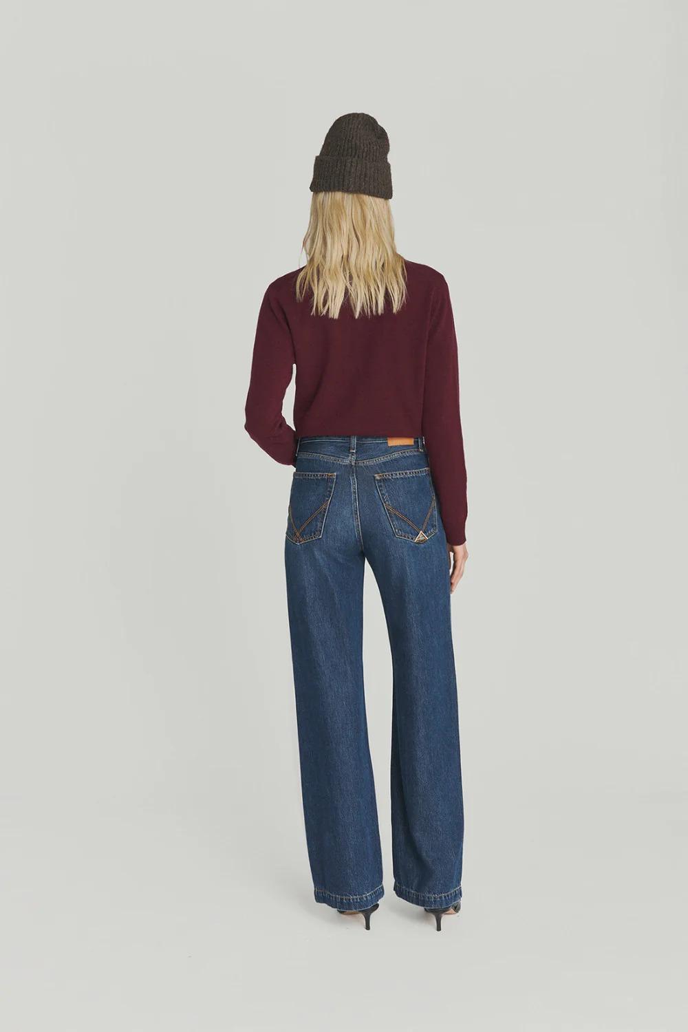 Roy Roger's Jeans donna Marta WOMAN Denim Lyocell Fresno RND091D7053029 C0999 ROY ROGER'S