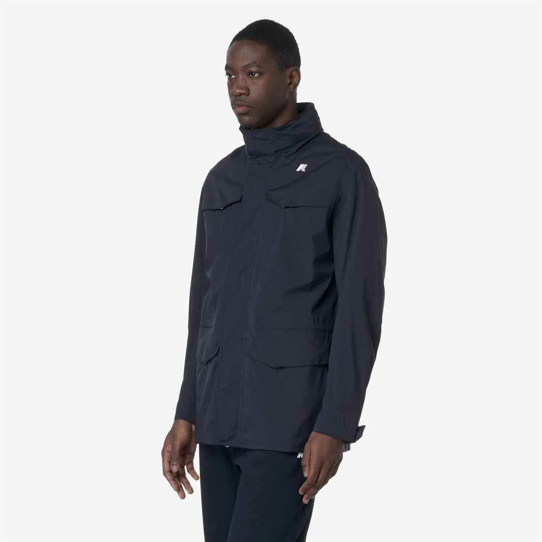 MANUEL STRETCH NYLON JERSEYBLUE DEPTH