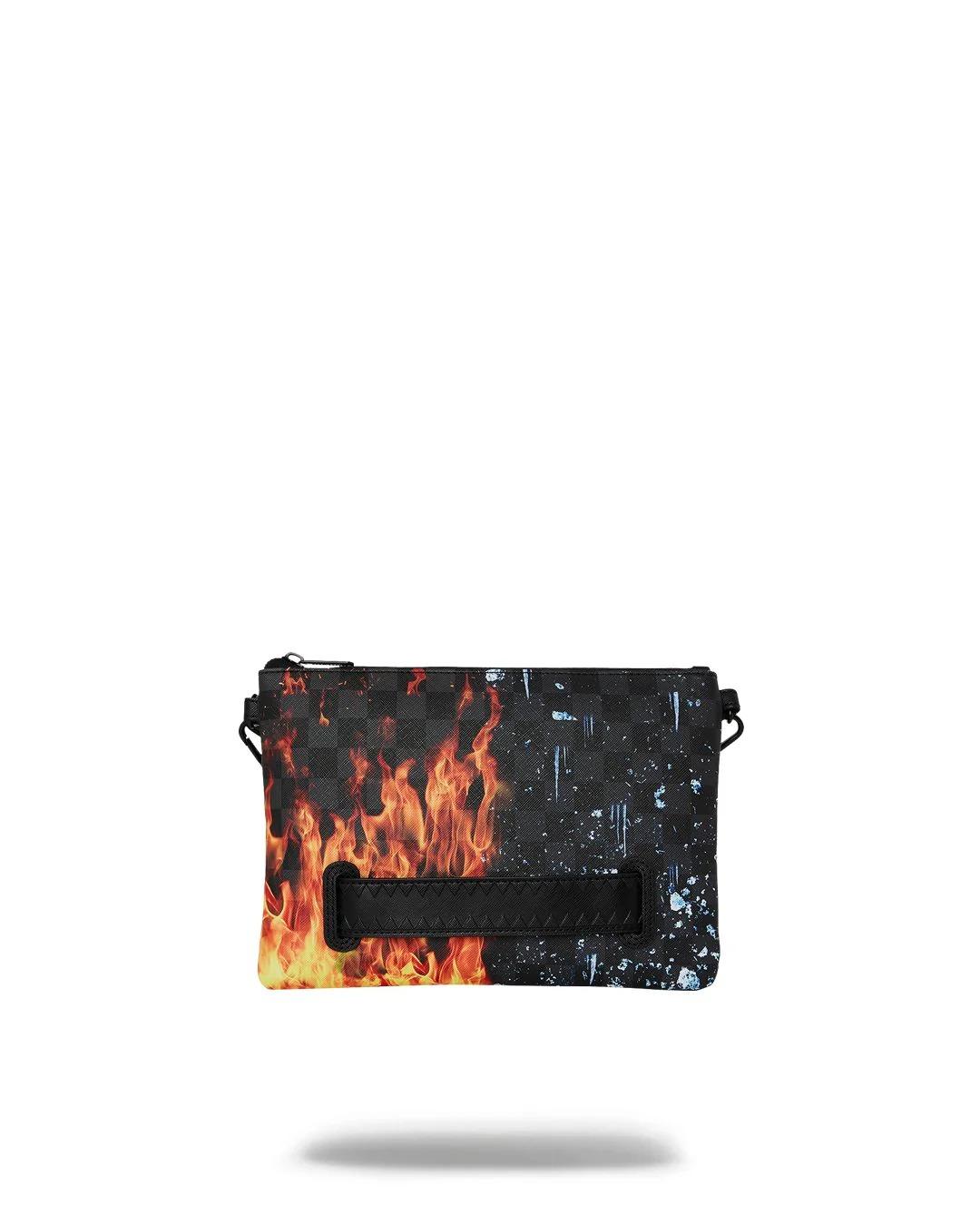 Pochette fire & ice shark crossover clutch 910B7939NSZ MULTICOLOR SPRAYGROUND