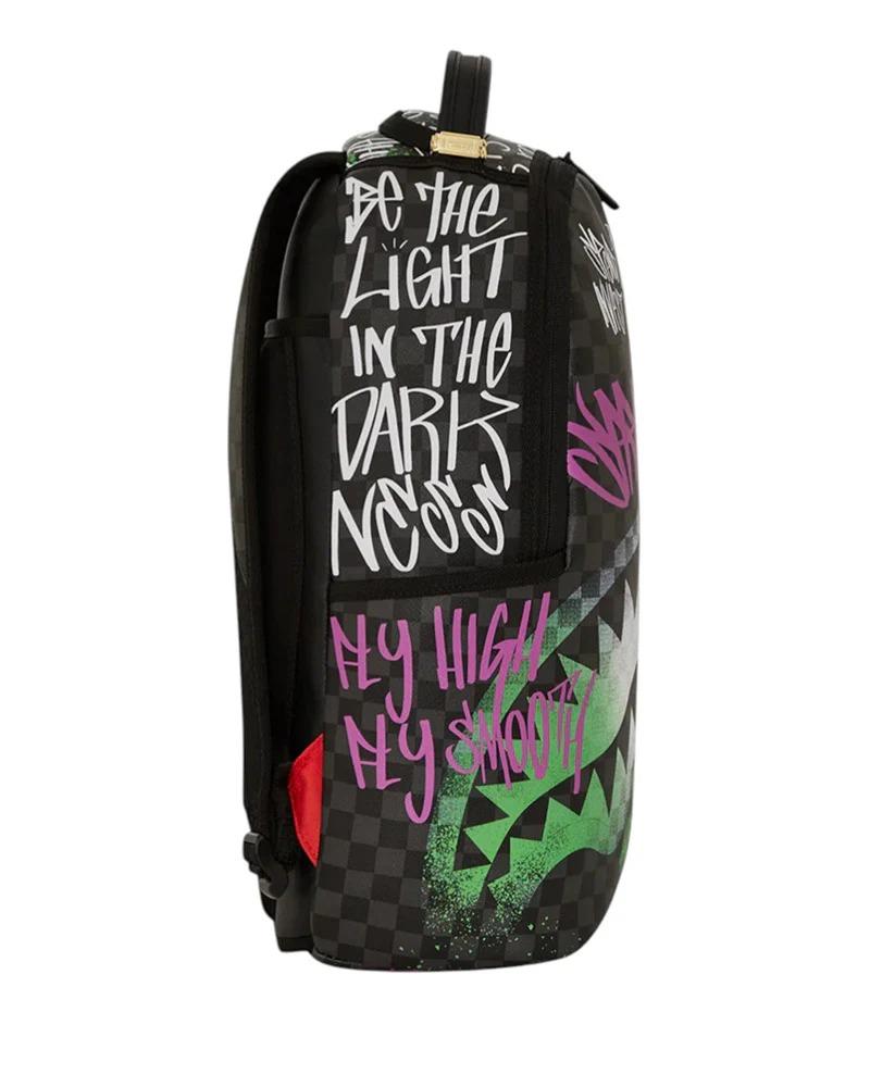 SPRAYGROUND ZAINO SPRAY POETRY NEW VERSION DLXV BACKPACK 910B7783NSZ BLACK SPRAYGROUND