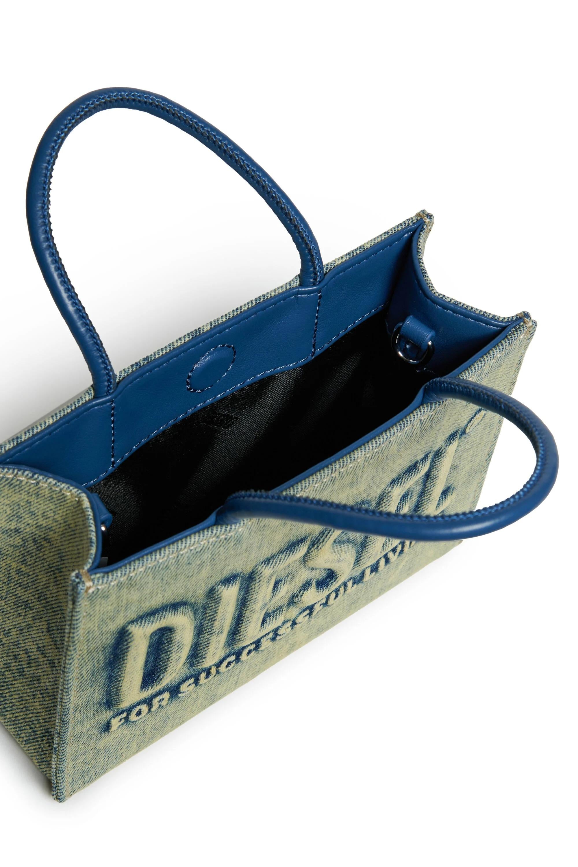 Borsa diesel bambina dsl 3d mini bag medium blue J02529-P5499 H8457 DIESEL