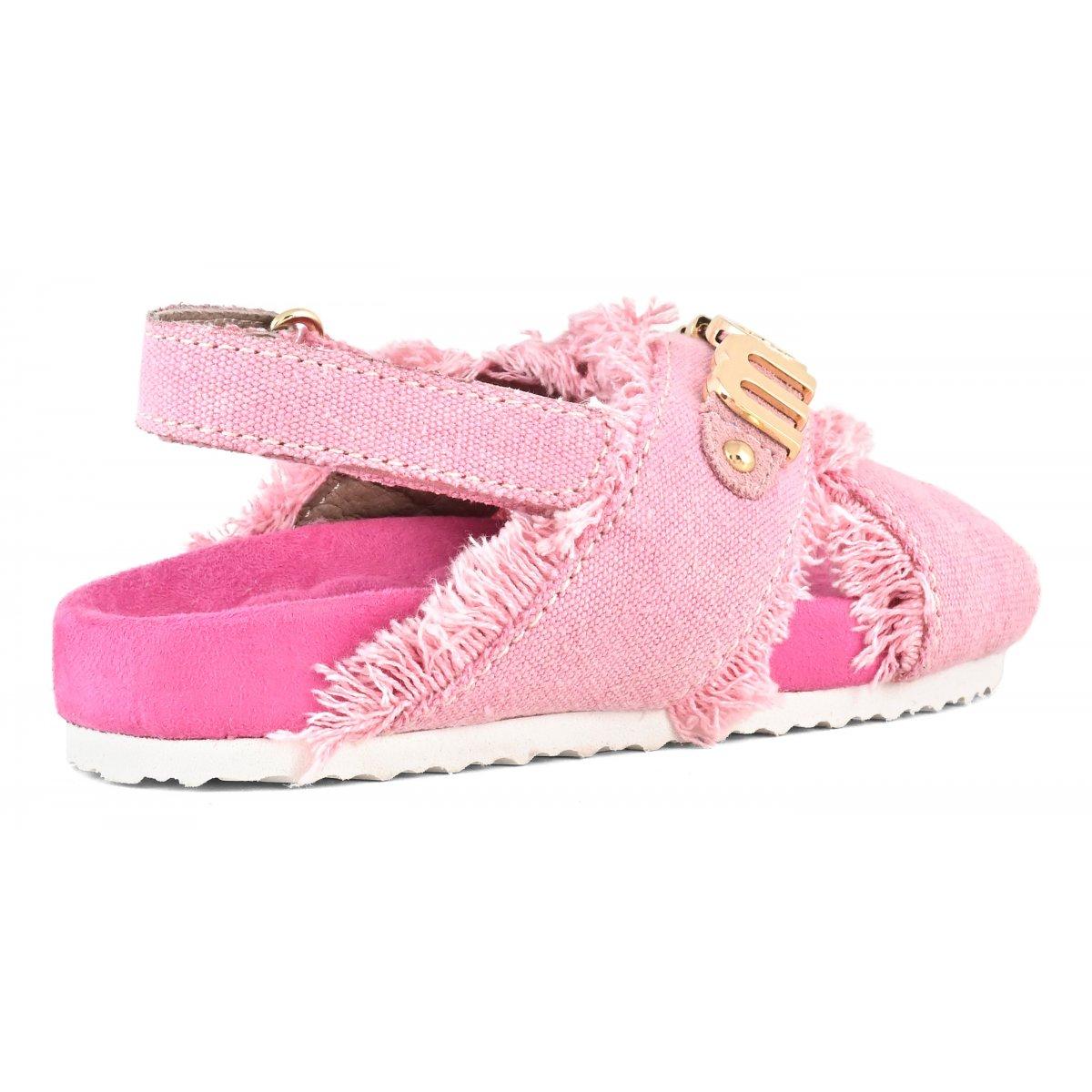 Bio Sandal Kid Recycled Canvas Cicle