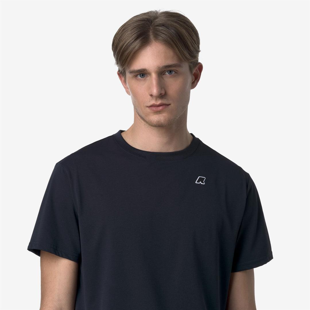 T-shirt Graphite Blue Depth