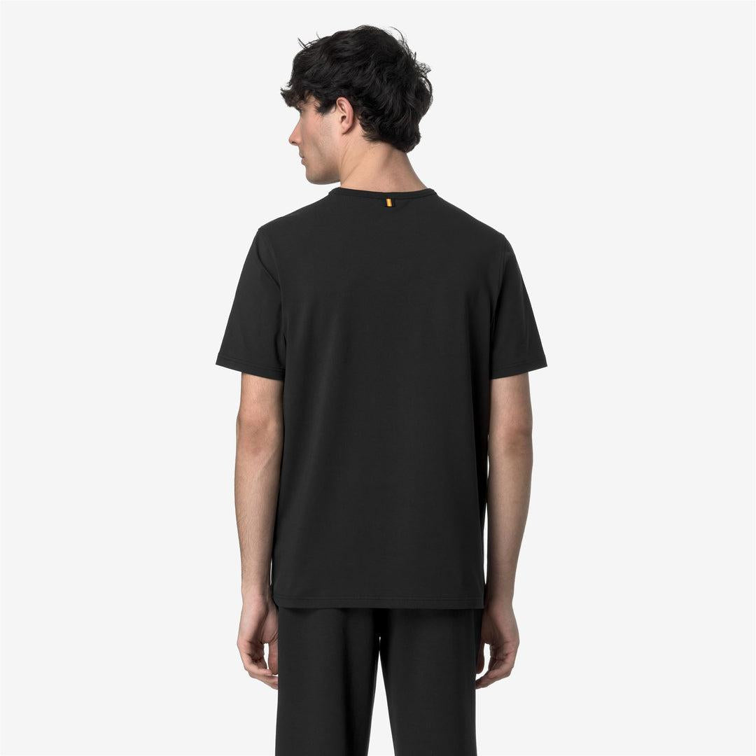 T- shirt Adame Light Stretch Jersey Black Pure